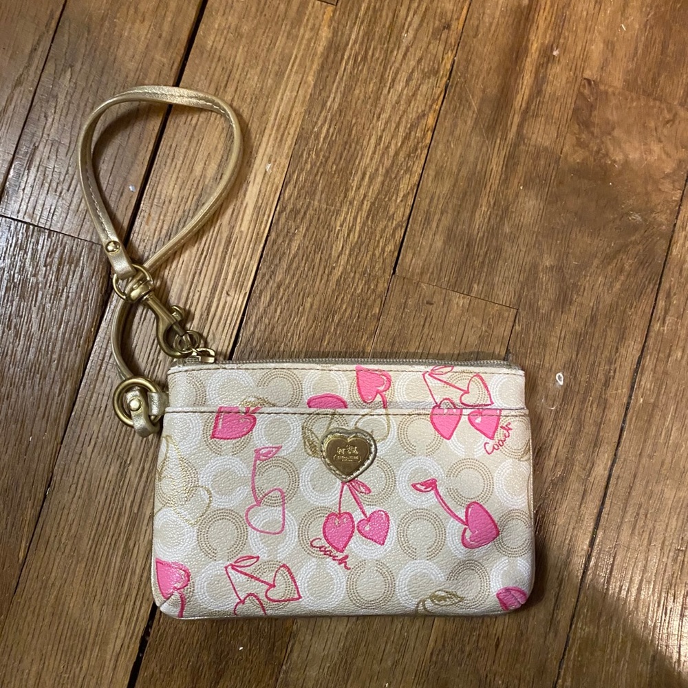 Coach wristlet